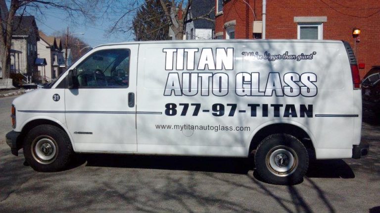 The Titan Auto Glass Van Windshield Replacement in Woburn MA