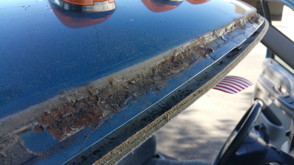 windshield rot repair