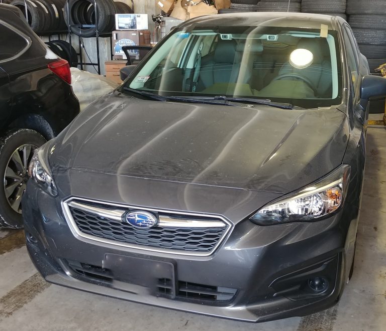 Good Eyesight – Windshield Replacement on a 2019 Subaru Impreza.