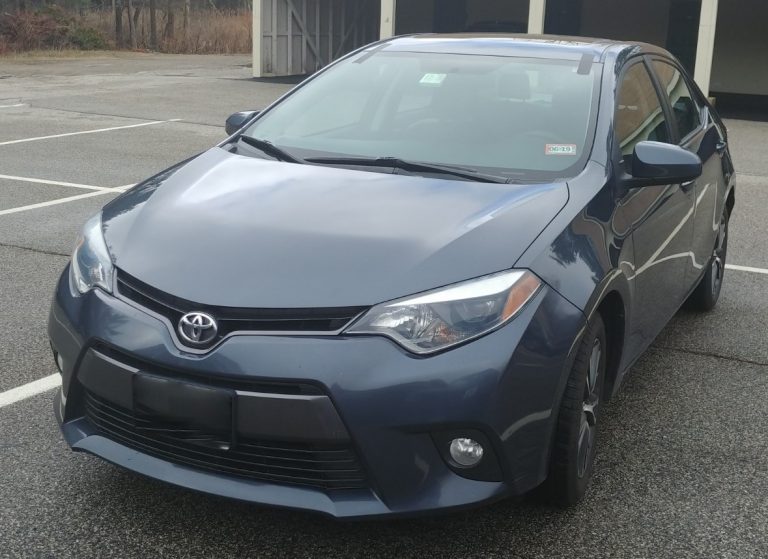 Toyota Corolla Windshield Dimensions