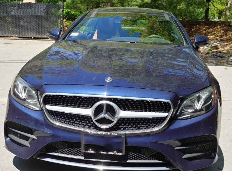 Windshield Replacement on a 2018 Mercedes Benz E400