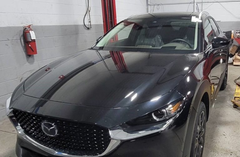 Windshield Replacement on a 2022 Mazda CX-30 - Titan Auto Glass