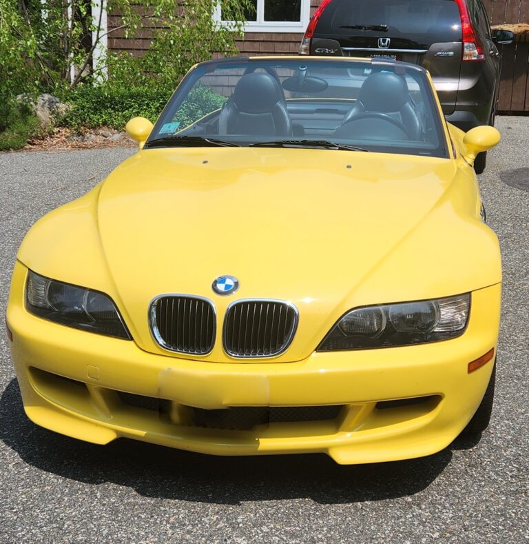 Windshield replacement on a 2000 BMW M Roadster